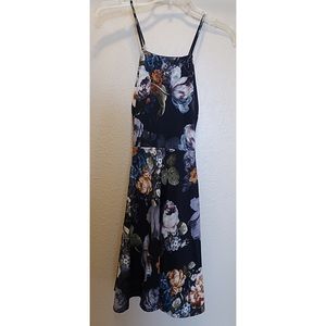 Used- Blue Flower Dress